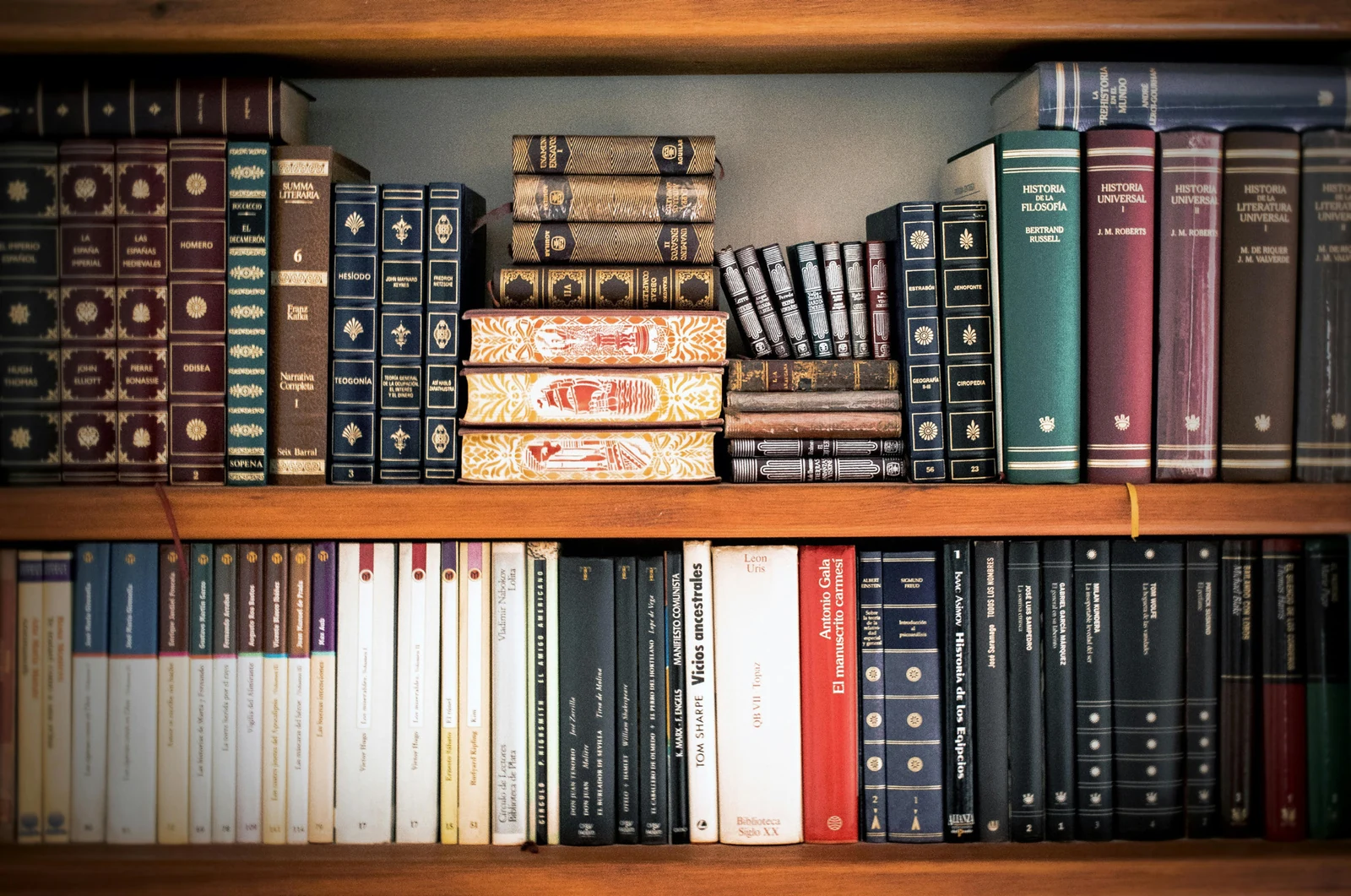 A considered collection of legal books